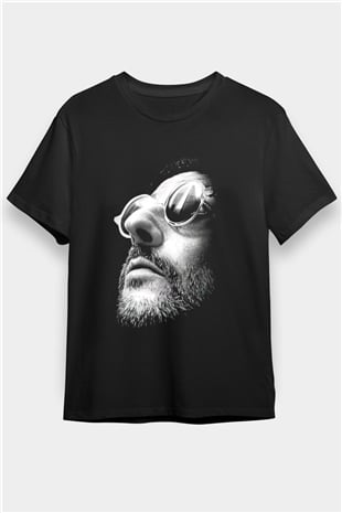 Sevginin Gücü Leon Baskılı Unisex Siyah Tişört
