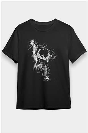 Judo Baskılı Unisex Siyah Tişört