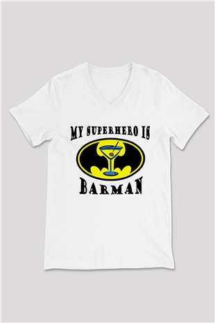 Tasarım V Yaka Tişört TSR364