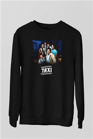 Taxi Siyah Unisex  Sweatshirt