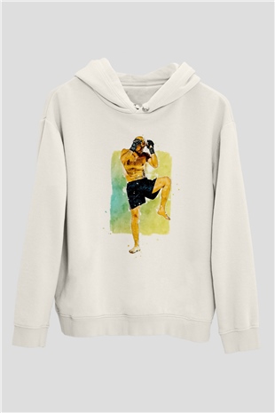 Tayland BoksuBeyaz  Unisex Hoodie
