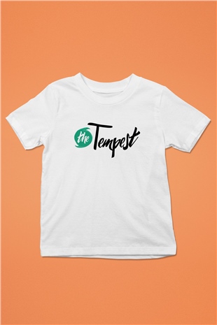 Tempest Beyaz Unisex  Çocuk Tişört