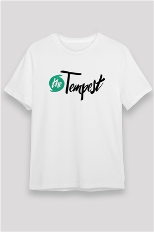 Tempest Beyaz Unisex Tişört