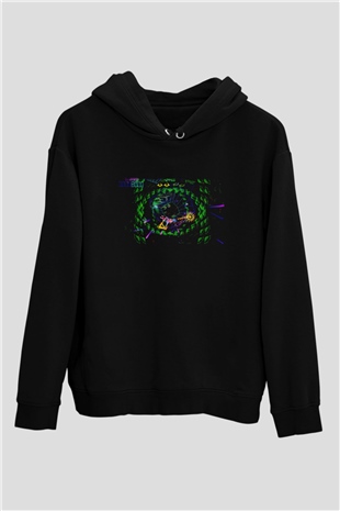Tempest Siyah Unisex Hoodie