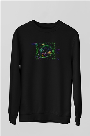 Tempest Siyah Unisex  Sweatshirt