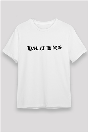 Temple of the Dog Beyaz Unisex Tişört T-Shirt - TişörtFabrikası