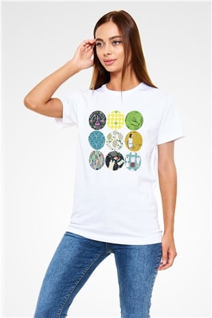Tenis Beyaz Unisex Tişört T-Shirt - TişörtFabrikası