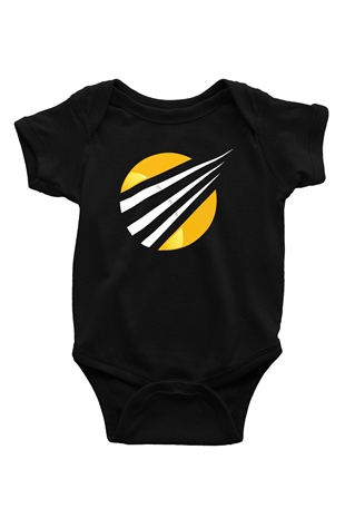 Tenis Siyah Bebek Body - Zıbın