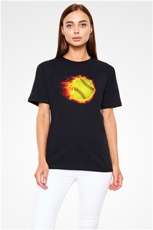 Tenis Siyah Unisex Tişört T-Shirt - TişörtFabrikası