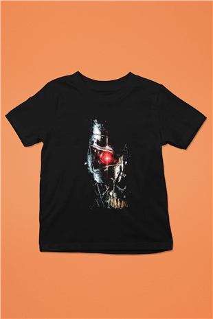 Terminatör Siyah Unisex Çocuk Tişört