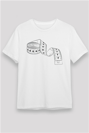 Terzi Beyaz Unisex Tişört T-Shirt - TişörtFabrikası