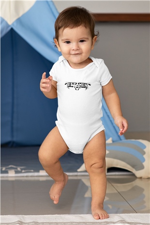 Testament Baskılı Beyaz Unisex Bebek Body - Zıbın