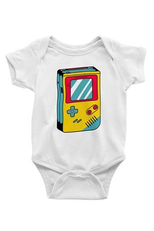 Tetris Beyaz Bebek Body - Zıbın