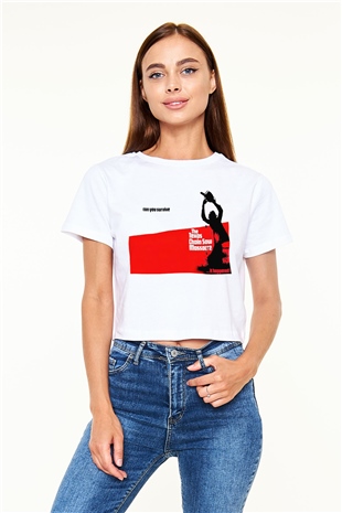 Texas Chain Saw Massacre Beyaz Unisex Oversize Tişört