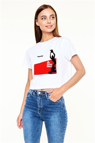 Texas Chain Saw Massacre Beyaz Unisex Oversize Tişört