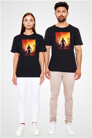 Texas Chain Saw Massacre Siyah Unisex Tişört