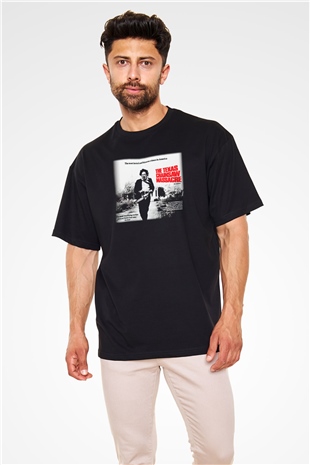 Texas Chain Saw Massacre Siyah Unisex Oversize Tişört