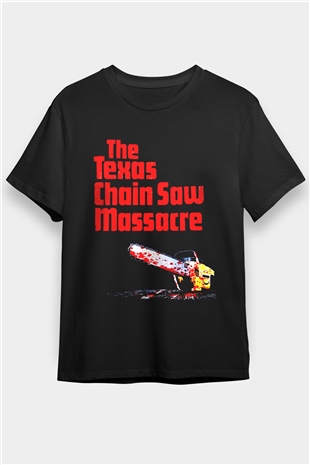 Texas Chain Saw Massacre Siyah Unisex Tişört