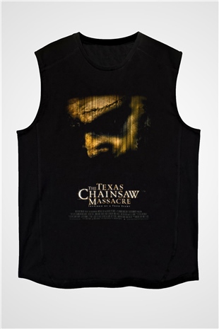 Texas Chain Saw Massacre Siyah Unisex Kolsuz Tişört