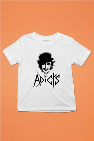 The Adicts Baskılı Beyaz Unisex Çocuk Tişört