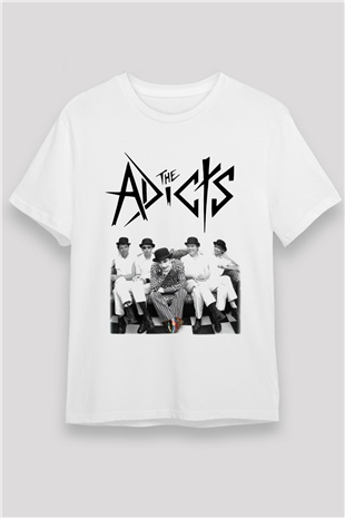 The Adicts Beyaz Unisex Tişört T-Shirt - TişörtFabrikası