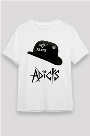 The Adicts Beyaz Unisex Tişört T-Shirt - TişörtFabrikası