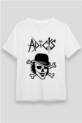 The Adicts Beyaz Unisex Tişört T-Shirt - TişörtFabrikası