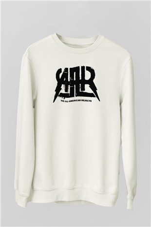 The All-American Rejects Beyaz Unisex Sweatshirt