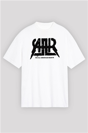 The All-American Rejects Beyaz Unisex Oversize Tişört T-Shirt