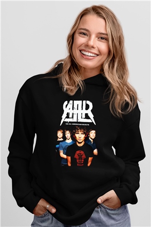 The All-American Rejects Siyah Unisex Hoodie