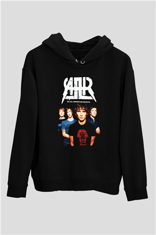 The All-American Rejects Siyah Unisex Hoodie
