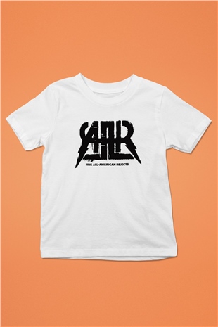 The AllAmerican Rejects Baskılı Beyaz Unisex Çocuk Tişört