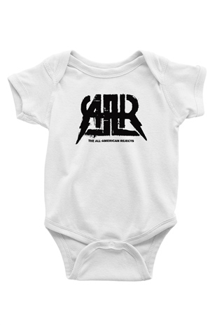 The AllAmerican Rejects Baskılı Beyaz Unisex Bebek Body - Zıbın
