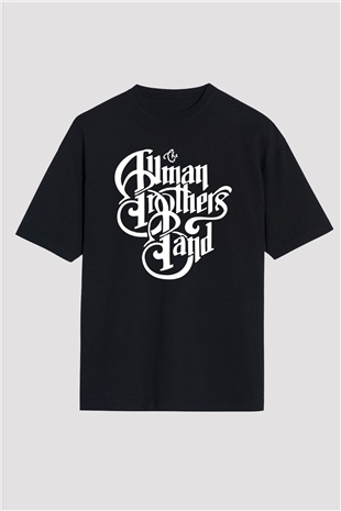 The Allman Brothers Band Siyah Unisex Oversize Tişört T-Shirt