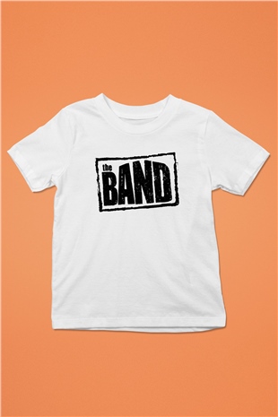 The Band Baskılı Beyaz Unisex Çocuk Tişört