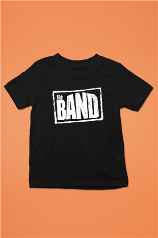 The Band Baskılı Siyah Unisex Çocuk Tişört