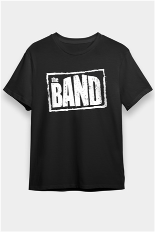 The Band Siyah Unisex Tişört T-Shirt - TişörtFabrikası