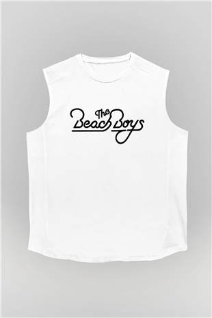 The Beach Boys Beyaz Unisex Kolsuz Tişört