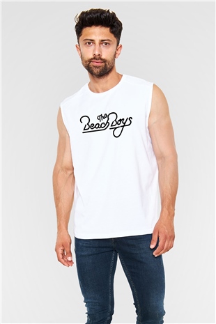 The Beach Boys Beyaz Unisex Kolsuz Tişört