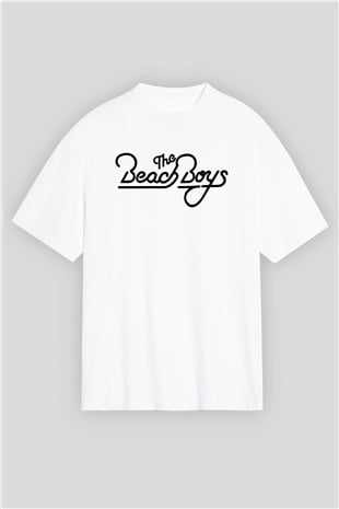 The Beach Boys Beyaz Unisex Oversize Tişört T-Shirt
