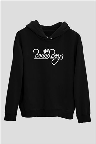 The Beach Boys Siyah Unisex Kapüşonlu Sweatshirt