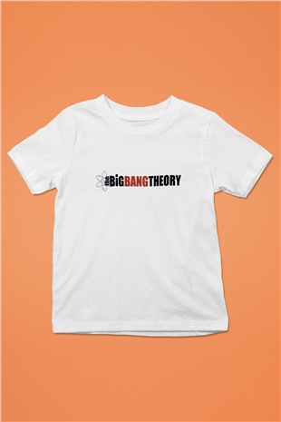 The Big Bang Theory Baskılı Beyaz Unisex Çocuk Tişört