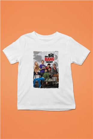 The Big Bang Theory Beyaz Unisex Çocuk Tişört