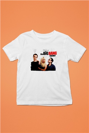 The Big Bang Theory Beyaz Unisex Çocuk Tişört