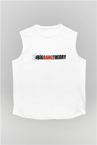 The Big Bang Theory Beyaz Unisex Kolsuz Tişört