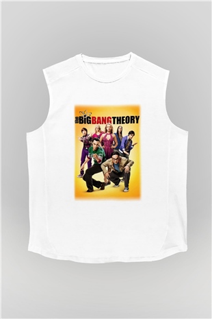 The Big Bang Theory Beyaz Unisex Kolsuz Tişört