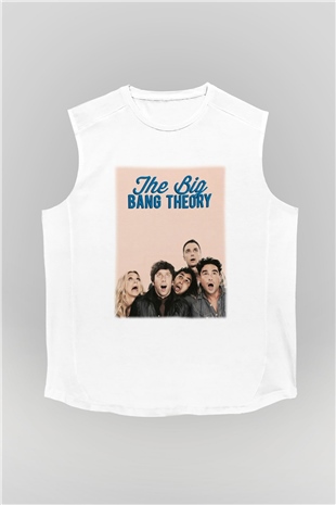 The Big Bang Theory Beyaz Unisex Kolsuz Tişört
