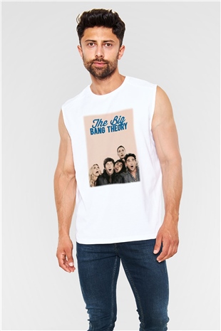 The Big Bang Theory Beyaz Unisex Kolsuz Tişört