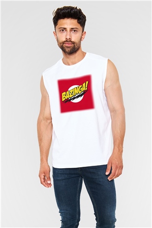 The Big Bang Theory Beyaz Unisex Kolsuz Tişört