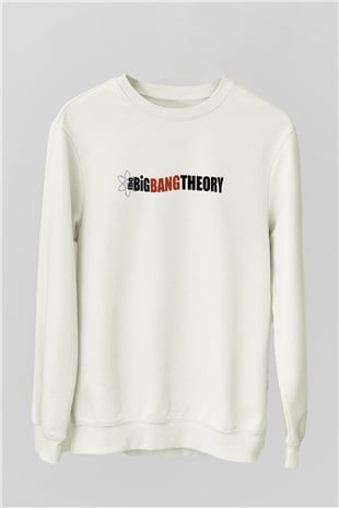 The Big Bang Theory Beyaz Unisex Sweatshirt
